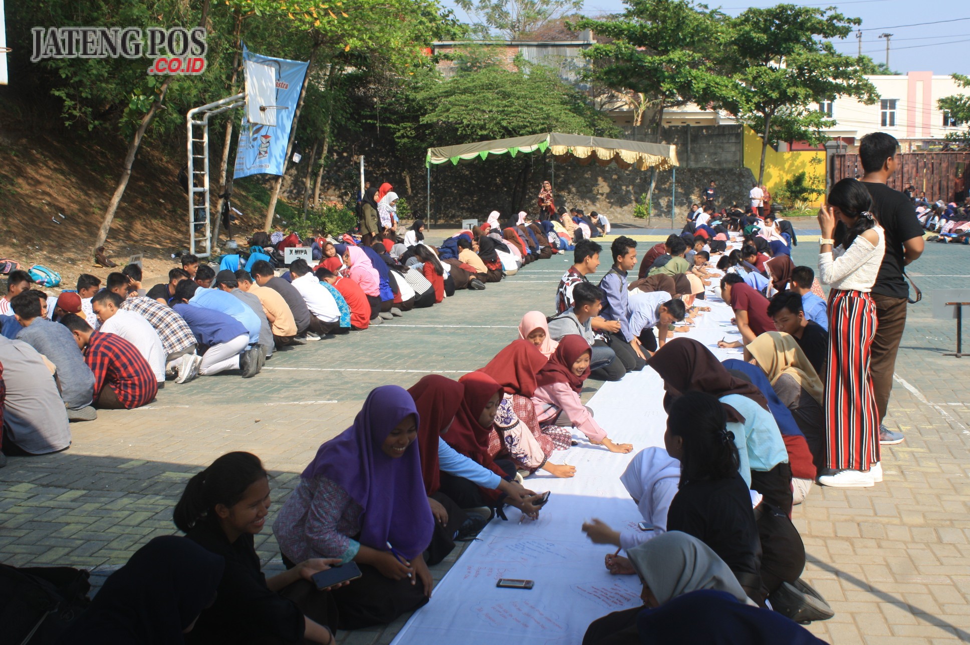 1 000 Puisi Karya Siswa SMA 8 Menghebohkan JATENGPOS CO ID