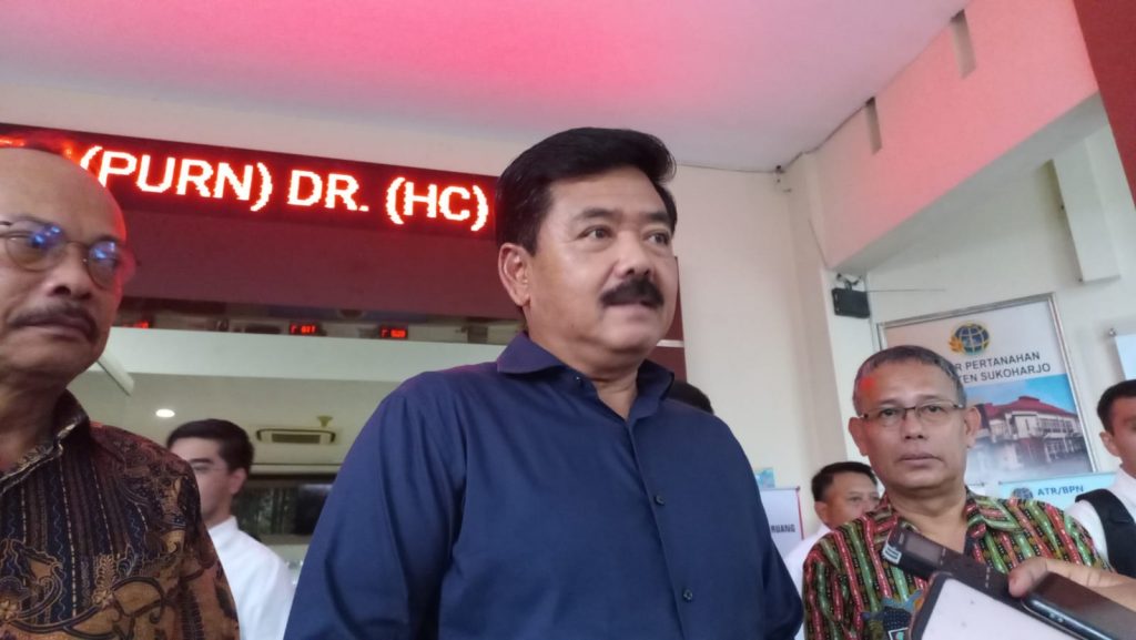 Menteri ATR BPN Dorong Pemda Sukoharjo Tuntaskan Sertifikasi Tanah