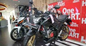 SPORT : Salah satu motor sport andalan Honda dalam memenuhi permintaan pasar yang menyukai motor sport. Dok/Jateng Pos