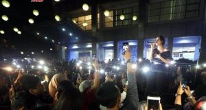 ONSER RAISA - Ratusan pelanggan Prioritas XL meramaikan 'Intimate Concert' yang digelar XL di Grha XL Martadinata, Bandung, Sabtu (24/3). FOTO : IST/ANING KARINDRA/JATENG POS