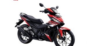 Varian baru New Honda Supra GTR150 Exclusive Matte Red