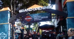 DILAUNCHING : Saat launching Kalimas Harley Davidson Solo Baru Sabtu (17/11) langsung melayani sales, service, spareparts dan merchandise.