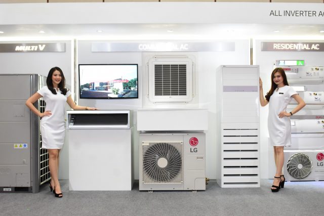 SINGLE COMMERCIAL AC - PT. LG Electronics Indonesia (LG) memperkenalkan single commercial AC sebagai solusi mewujudkan gaya hidup hemat energi. FOTO : IST/ANING KARINDRA/JATENG POS