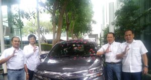 GRAND NEW XENIA- Daihatsu resmi meluncurkan Grand New Xenia di Jawa Tengah, Jumat (18/1). FOTO : ANING KARINDRA/JATENG POS