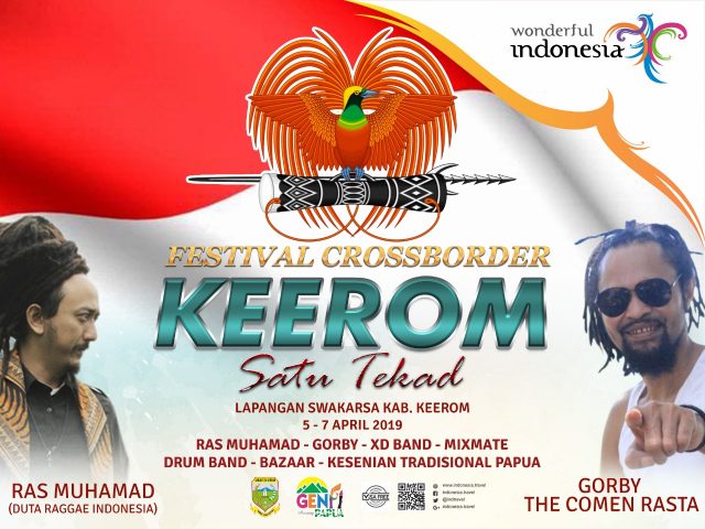 Pesta Reggae Bakal Terjadi di Festival Crossborder Keerom 2019