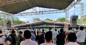 KH. Maruf Amin Hadiri Harlah NU di Banten