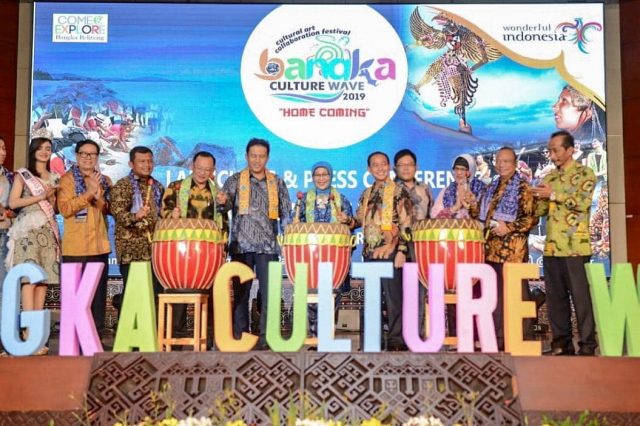 Budaya 5 Negara Bergabung di Bangka Culture Wave 2019