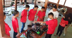 PELATIHAN- Bakti BCA mengadakan pelatihan barista dan roasting kopi bagi pemuda Dusun Kopi Sirap, mulai 25 hingga 27 November 2019. FOTO : IST/ANING KARINDRA/JATENG POS