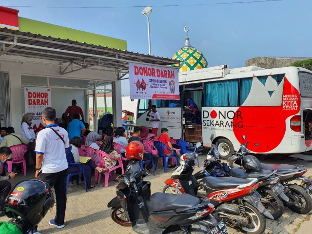 DONOR DARAH- SPBU 4450215 Tugu Suharto dan PMI Kota Semarang, Kamis (16/1/2020), mengadakan kegiatan Donor Darah di SPBU yang beralamat di Jl Menoreh Raya 66 Semarang. FOTO : IST/ANING KARINDRA/JATENG POS