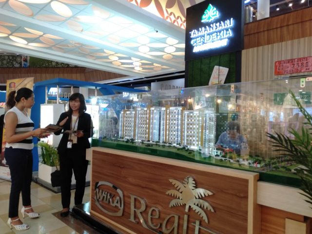 PAMERAN: Sebanyak 14 pengembang turut meramaikan Properti Expo Semarang 2/2020 yang digelar di Mall Ciputra mulai 13-24 Februari 2020. FOTO : ANING KARINDRA/JATENG POS