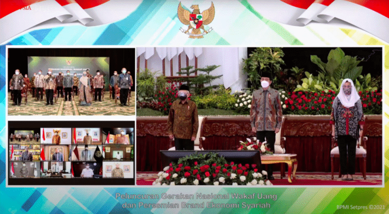 Presiden dan Wapres Luncurkan Gerakan Nasional Wakaf Uang