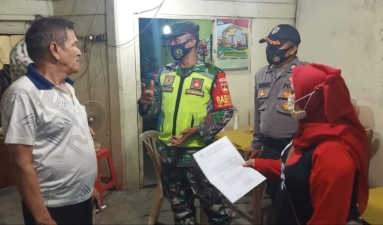 Warga Bandarharjo Tertib Jalankan PPKM