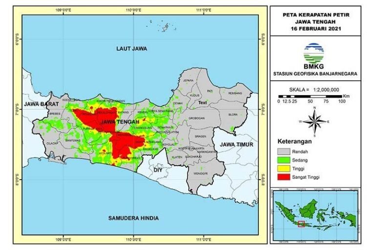 BMKG Imbau Warga Jateng Mewaspadai Peningkatan Sambaran Petir di Sejumlah Wilayah