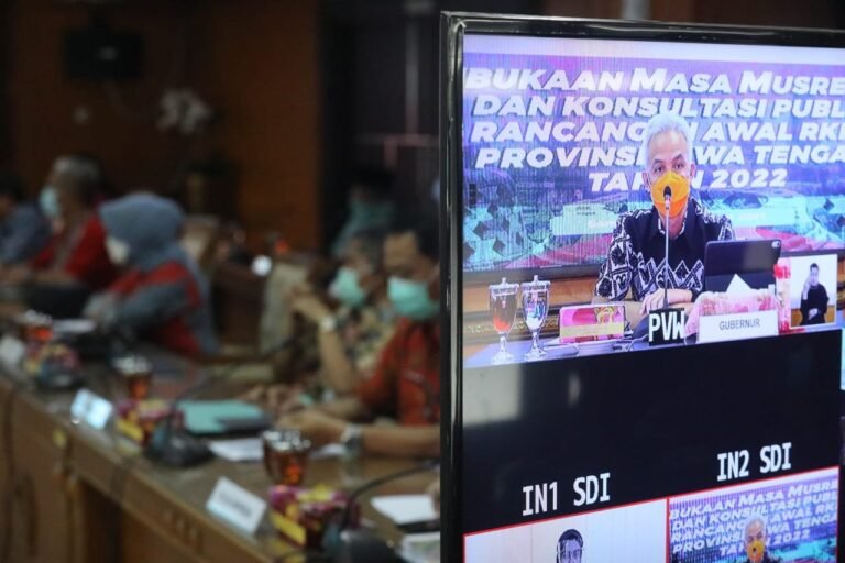 Musrenbang Pemprov Jateng Serap Aspirasi Warga secara Daring