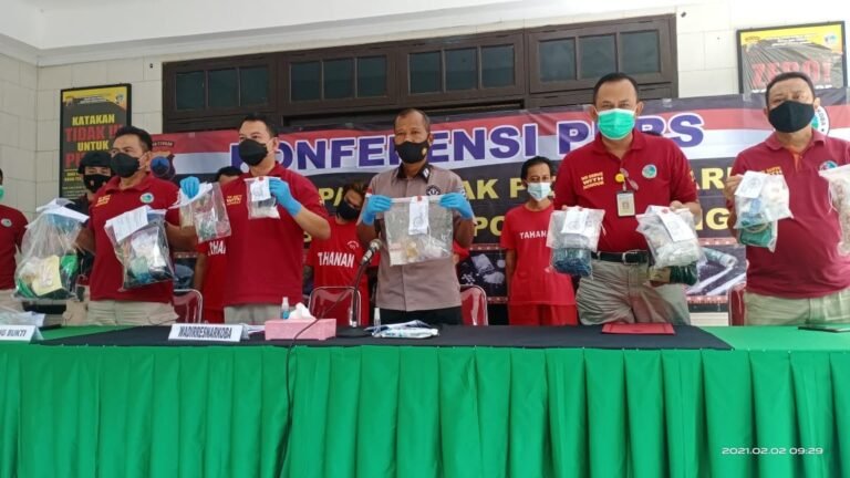 Ditresnarkoba Polda Jateng Gelorakan perang terhadap Narkoba Ditengah Pandemi Covid 19