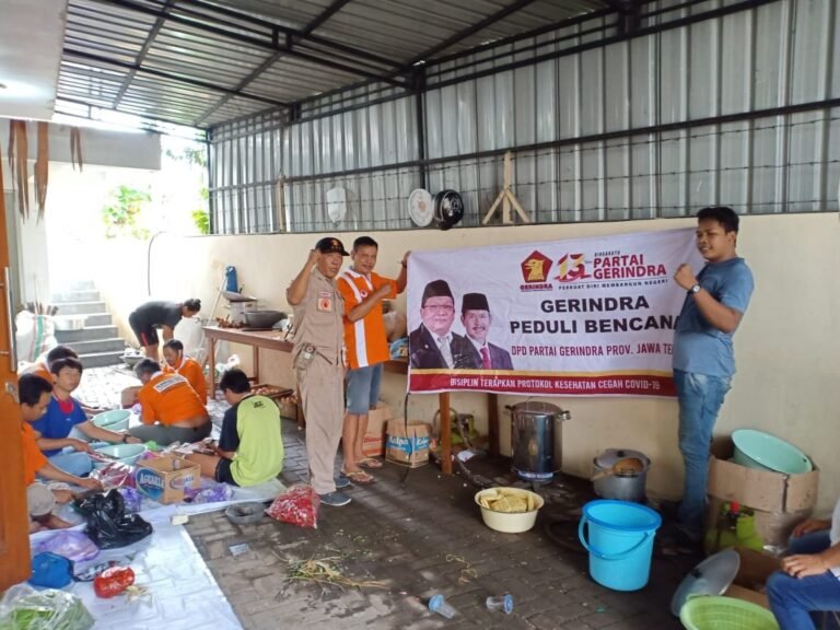 Gerindra Fokus Tangani Bencana, Tunda Acara HUT Ke-13