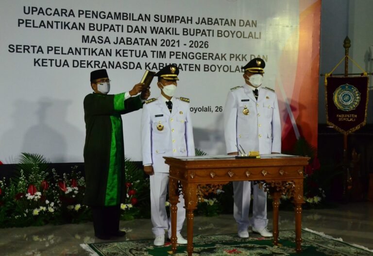 Said-Iwan Dilantik, Langsung Kerja Lanjutkan Boyolali Pro Investasi