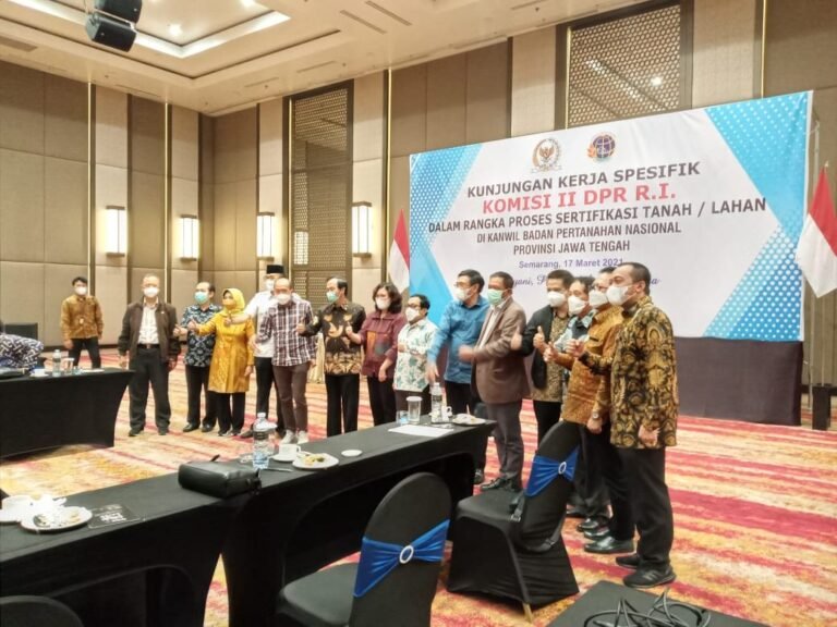 Komisi II DPR RI Apresiasi Program Trisula BPN Jateng
