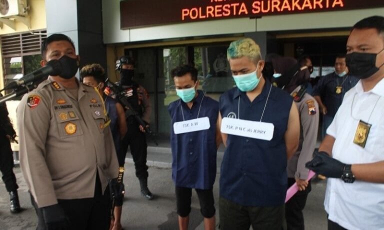 Polres Surakarta Periksa Tiga Pelaku Kasus Kekerasan dan Penganiayaan