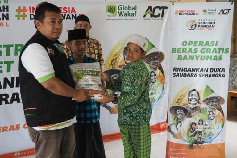 ACT Purwokerto Luncurkan Gerakan Sedekah Pangan Nasional