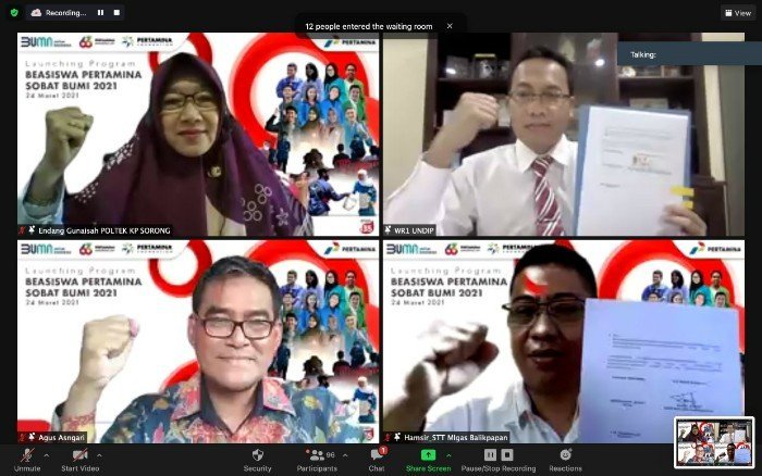 Pertamina Foundation Luncurkan Beasiswa Reguler Afirmasi dan Vokasi Tahun 2021