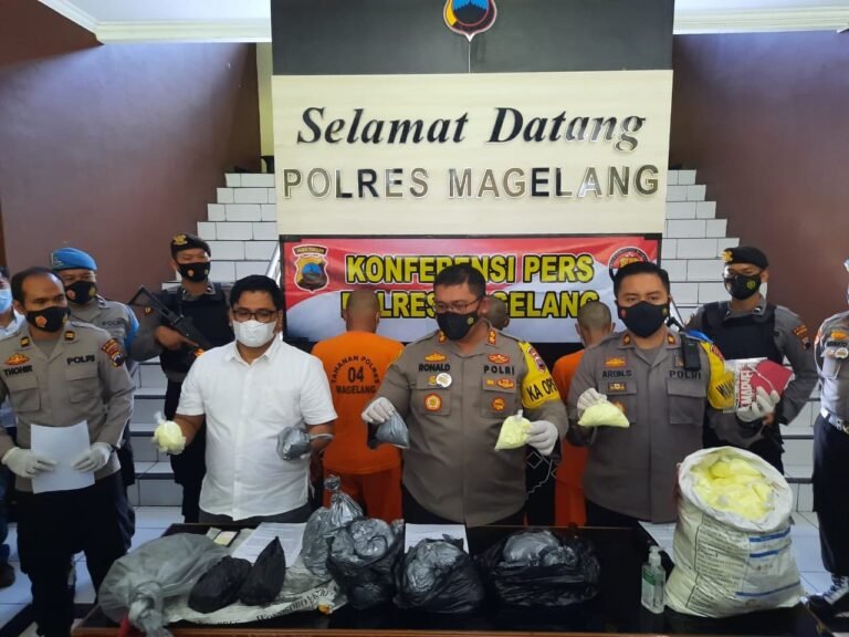 Tiga Tersangka Penjual Obat Mercon Magelang Bisa Dihukum Mati