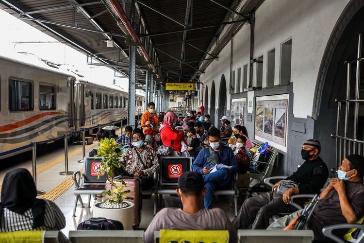 KAI Berangkatkan 5.000 Penumpang Selama 4 Hari Larangan Mudik