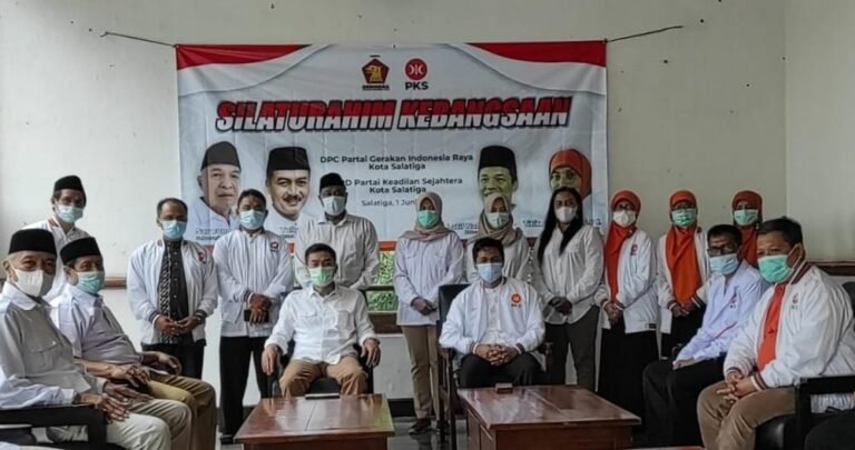 Silaturahmi Kebangsaan PKS Salatiga Sambangi DPC Gerindra