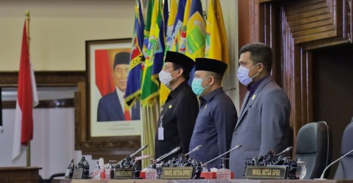 Rapat Paripurna Virtual: Sambutan Gubernur atas Raperda Pertanggungjawaban APBD 2020