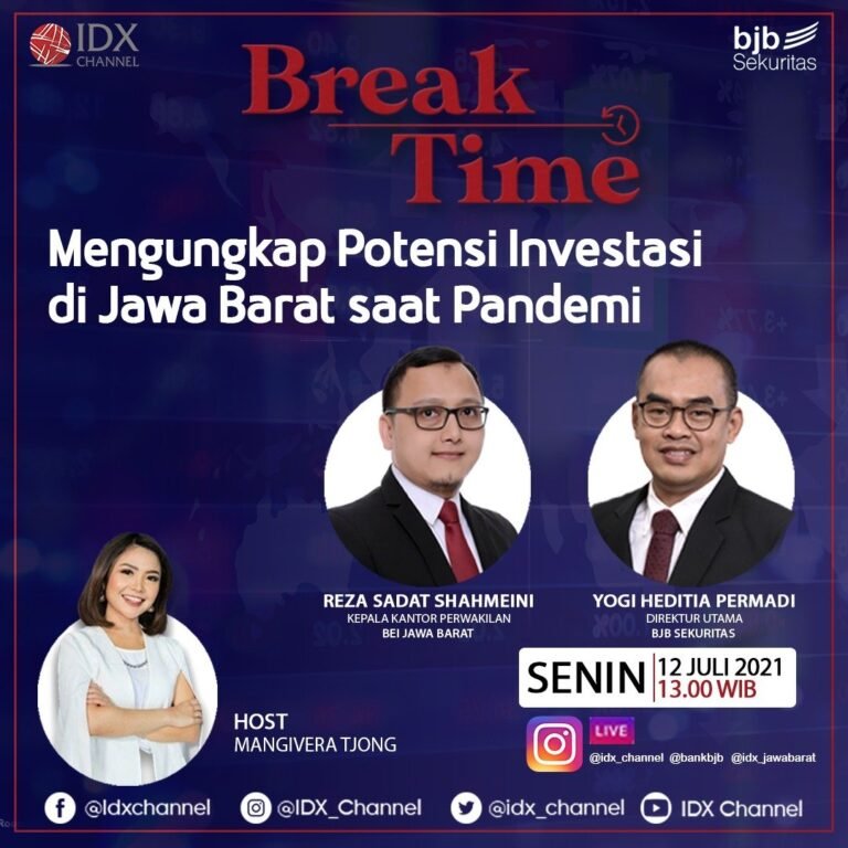 Antusiasme Tinggi, bjb Sekuritas ungkap Tips Aman Berinvestasi di Tengah Pandemi