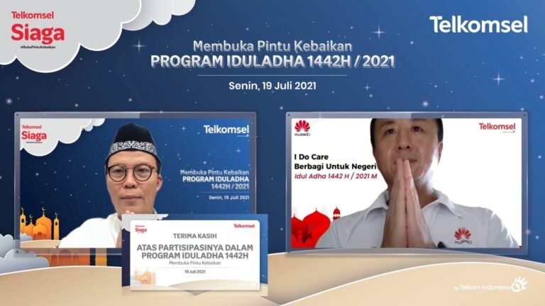 Telkomsel Salurkan Hewan Kurban Hingga ke Pelosok Negeri
