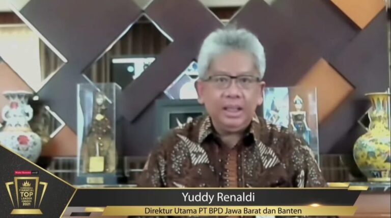 Bank bjb Raih Penghargaan Prestisius di Ajang Indonesia Financial Top Leader Award 2021
