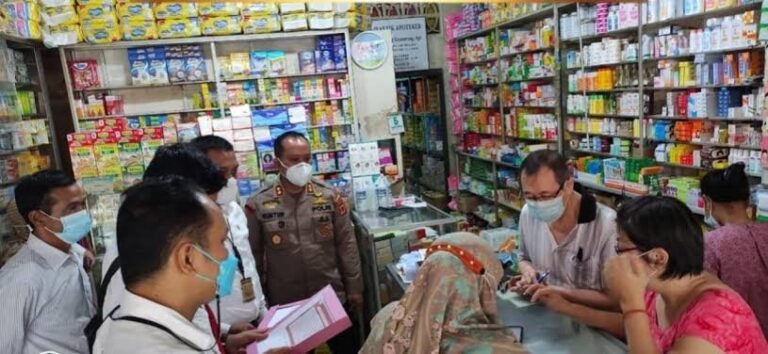 Pantau Ketersediaan Obat, Tim Gabungan Temanggung Sidak Apotek