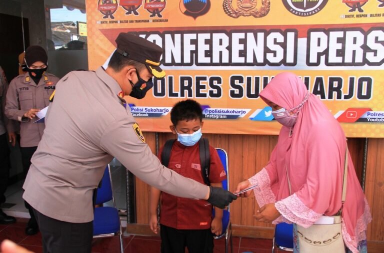 Kedua Ortu Meninggal Covid, Gifari Diangkat Anak Asuh Polres Sukoharjo