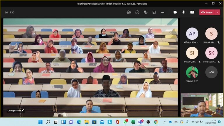 Guru Pemalang Semangat Latihan Menulis Artikel