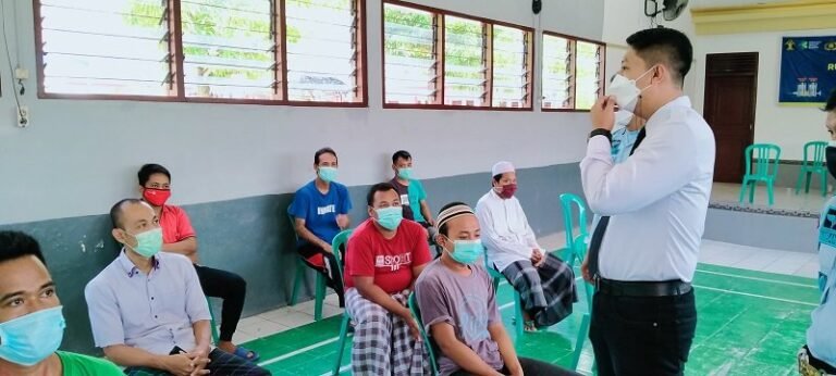 209 Warga Binaan Rutan Purwodadi Divaksin Astrazeneca