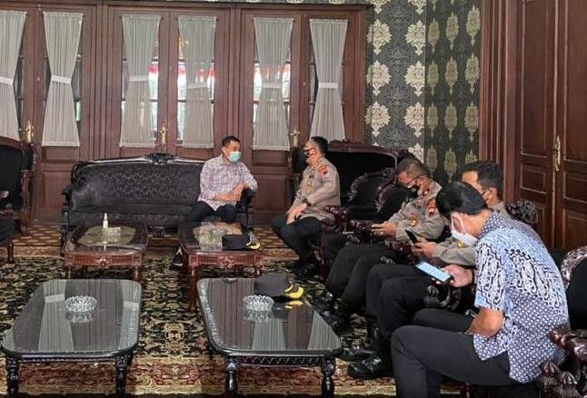 Kapolres Baru Silaturahmi ke Forkopimda