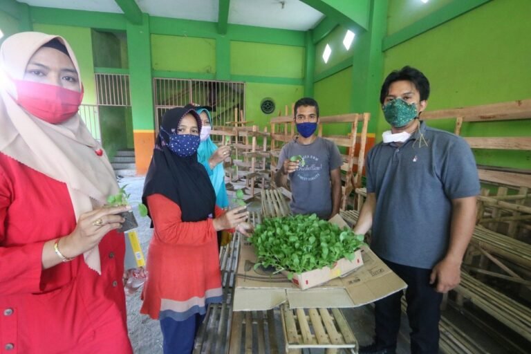 Latih Warga, Pertanian Urban Farming 