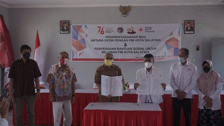 UKSW dan PMI Jalin Sinergitas Bantu Sesama