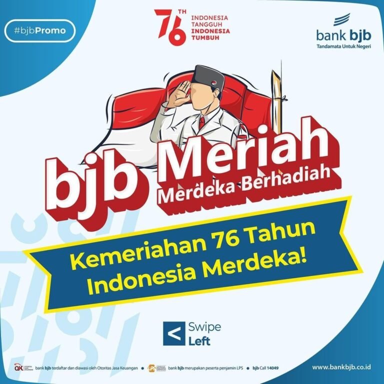 Sambut HUT RI ke-76, bank bjb Gelar Promo “bjb Meriah”