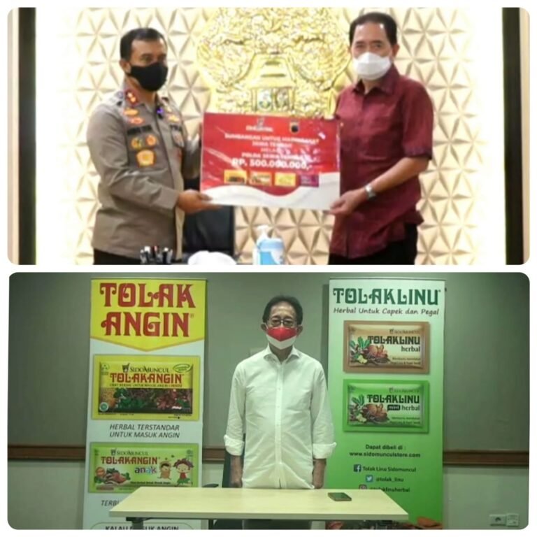 Sido Muncul Sumbang Rp500 Juta Lewat Polda Jateng