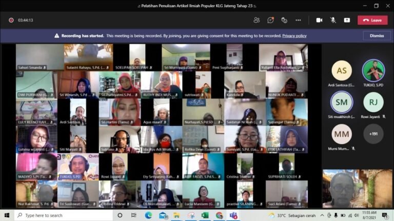 Guru dari Batam dan Papua Ikut Pelatihan Menulis Jateng Pos