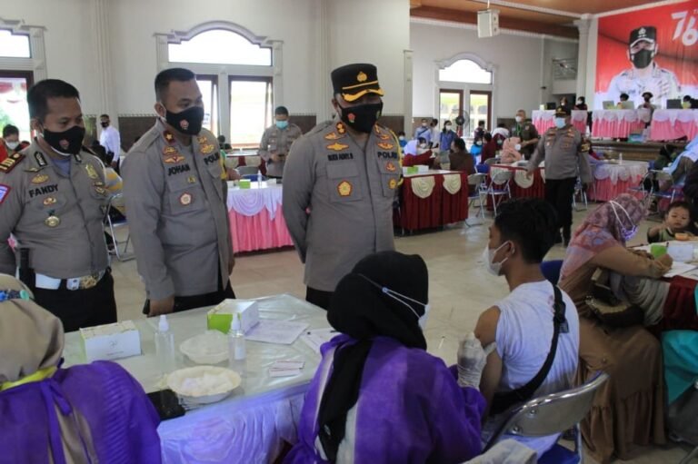 Vaksinasi Merdeka Candi, Polres Demak Siapkan 15.000 Dosis Vaksin