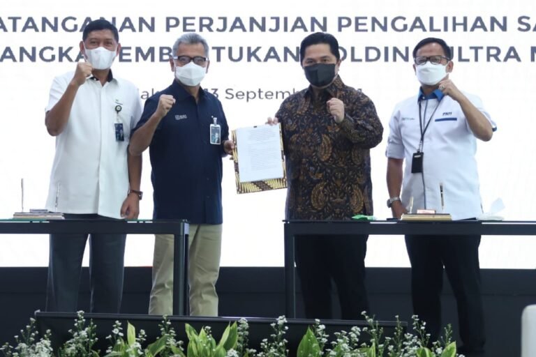 BRI Resmi Menjadi Induk Holding BUMN Ultra Mikro