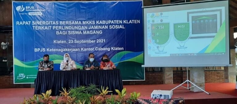 BPJAMSOSTEK Klaten Jalin Sinergi dengan MKKS
