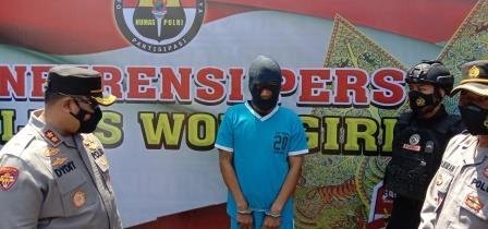 Tusuk Tukang Ojek, Preman Pasar Ngadirojo Wonogiri Dibekuk Aparat