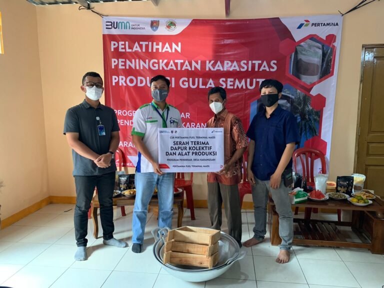 Pertamina Berdayakan Potensi Gula Kelapa Organik di Cilacap