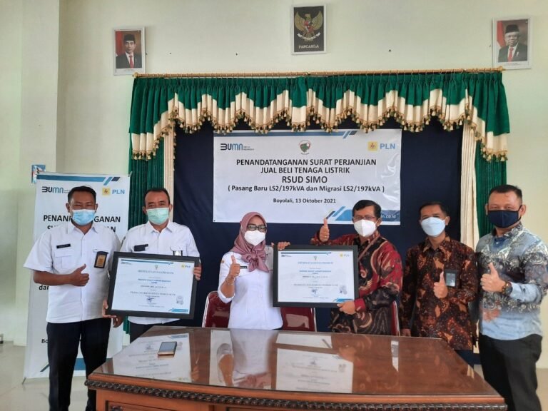 PLN Layani Penambahan Daya RSUD Simo