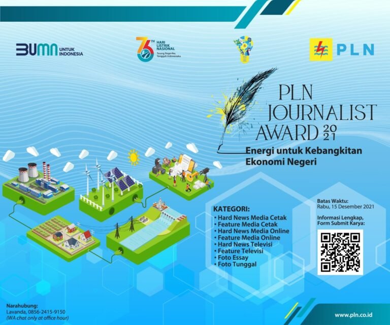 Apresiasi Insan Pers Nasional, PLN Journalist Award 2021 Kembali Digelar