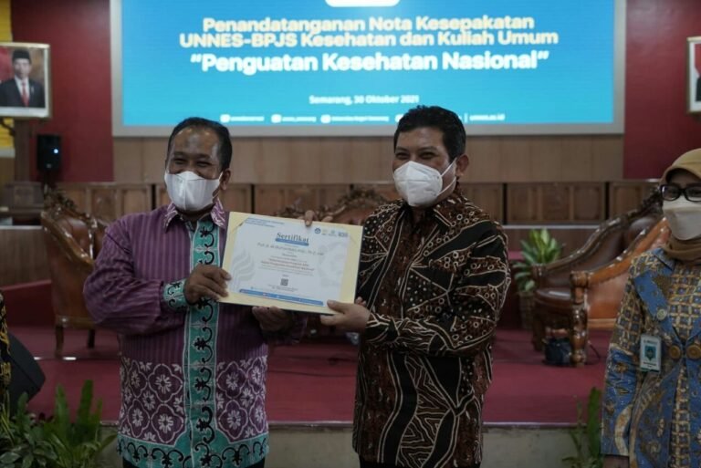 BPJS Kesehatan Teken Kerja Sama dengan Universitas Negeri Semarang